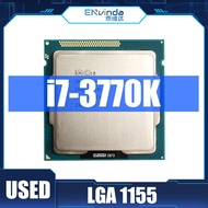ใช้ I7 Intel คอร์ดั้งเดิมที่ใช้โปรเซสเซอร์3770K 3.5GHz Quad-Core แคช8MB 77W LGA 1155 I7-3770K CPU สนับสนุนเมนบอร์ด B75 Gubeng