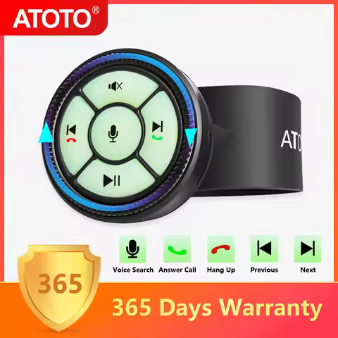 ATOTO 44F5 44F8 Wireless Steering Wheel Remote Control Watch Strap Watchband for Car Radio Stereo Sc