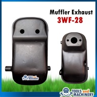 3wf-28 exhaust muffle mesin racun baja jagal harry mist blower duster muffler robin giant