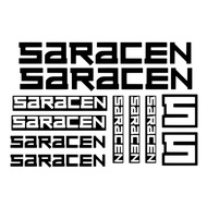 saracen bike frame set stickers