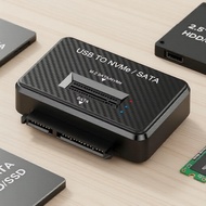 USB 3.1 10Gbps M2 NVMe NGFF to SATA SSD Adapter for 2.5in M.2 2230 2242 2280 22110 Enclosure Dock  P