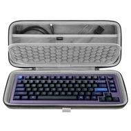 Geekria 68-Key Keyboard Case Compatible with RK Royal KLUDGE RK68, Keychron K6 Pro, Nuphy Halo65 HE,