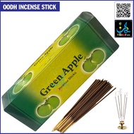 Green Apple Prime Bakhoor INCENSE STICK Oodh Stick 1 Box x 20 Stick