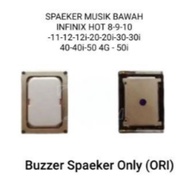 BOTTOM SPEAKER BUZZER INFINIX HOT 8 - 9 - 10 - 11 - 12 - 12I - 20 - 20I - 30 - 30I - 40 - 40I - 50 4