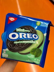 Oreo Mint Creme 薄荷朱古力 餅乾 零食 mint chocolate Oreo 薄朱 261g