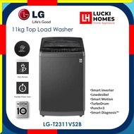 LG T2311VS2B 11kg Top Load Washer with Smart Inverter T2311 with Smart Control & Smart Diagnosis
