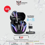 ONIKUMA TWS Bluetooth Headset TWS Gaming Earphone Soundproof Headphone - -TWS Onikuma T27 2.4G Wirel
