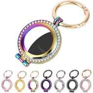 Airtag Case for AirTag Holder Metal Keychain Bling Metal Protective Holder for AirTag Accessories