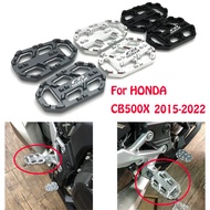 Motorcycle Footrest Pedal Enlarger Footpad Extension Footpeg For HONDA CB500X CB500 CB 500 X 500X 20