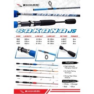 SAKANA JS 135 SHIKARI FIBER ROD + pipe packing