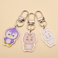 NEW TXT Cute Cartoon Keychain Acrylic Keychain Bag Pendant