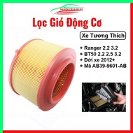 Lọc gió động cơ ô tô Ranger 2.2 3.2 2012+ Mazda BT50 2.2 2.5 3.2 2012+ Mã AB39-9601-AB lọc sạch khôn
