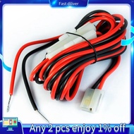 [in stock]DC Power Cable Cord for Mobile Radio  ICOM  TK-760/768/8800 TM-241 FT 3 Metres