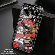 Softcase Vivo Y83 Casing hp Vivo Y81 Vivo 1802, Vivo 1808, 1803 - Shiny Glass Casing - Custom Casing