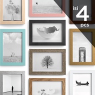 PICORA ALTO 4R 10x15cm Pigura Frame Bingkai Foto - ISI 4 PCS