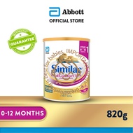 Similac Total Comfort Stage 1 Baby Milk Powder Formula 2 -FL 820g (up to 12 months)