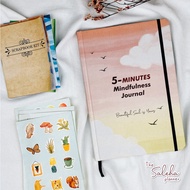 5 Minutes Mindfulness Journal The Saleha Planner Muslimah Agenda Book 2023 by Aqwam