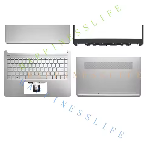 Y... for HP Pavilion 14-DQ FQ 14S-DR 14S-FR TPN-Q221 LCD Back Cover/Bezel/Palmrest/Bottom