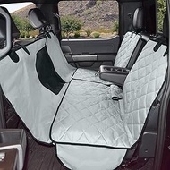 4Knines New Crew Cab Truck Rear Bench Seat Cover with Hammock - Heavy Duty - Waterproof - Mesh Windo