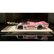 Make up 1/43 保时捷 962C 勒芒赛车VM 103Porsche 962C#962-161“ Richard Loyd Racing -伊太利屋スポーツー”24H Le Mans 199