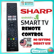 Sharp Android TV Remote Control GB396WJSA Sharp Smart Android TV Remote