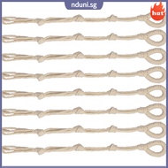 🖼️ 8Pcs Cotton Macrame Plant Hanger Extenders for Indoor Decoration Beige