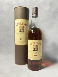 1公升 舊版 Aberlour 亞伯樂 10 Years old Pure Single Highland Malt Scotch Whisky 1000ml 老酒#老威士忌#