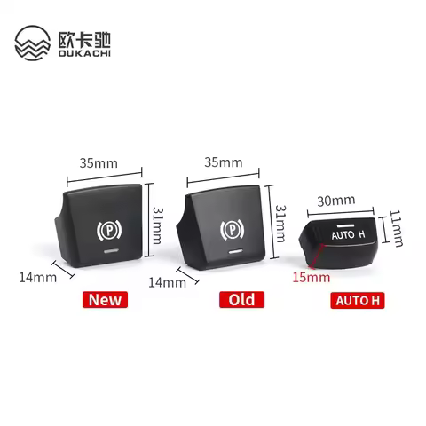 Car Handbrake Parking Brake P Button Switch Cover for BMW 5 7 F01 F02 F07 F10 F11 F18 F30 520 523 73