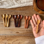 KAI - Mini Wooden Spoon, Wooden Spice Spoon, Wooden Spoon, Wooden Utensil, Wooden Cutlery