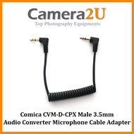 READY STOCK Comica CVM-D-CPX Male 3.5mm Audio Converter Microphone Cable Adapter for Camera (TRS 3.5