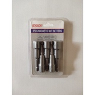 teks screw adaptor /Magnetic nut setters (5pcs.) 8mm