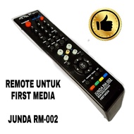 (^-*) REMOTE RECEIVER PARABOLA FIRST MEDIA HD JUNDA RM002