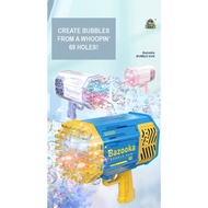 [SG] Kids Bazooka Bubble Gun with Free Refills