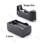 DC3.7V 500mA US Standard Adapter  Lithium Battery Power Supply 3.7V 1A DC Charger For 18650/16340/14