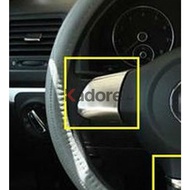 Car Steering Wheel Cover Trim For Volkswagen VW Golf 6 MK6 2009-2013 Polo 2008-2013 Chrome Inteiror 