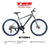 TRS Storm Aluminum Mountain Bike - Shimano 3x8 Speed (26")