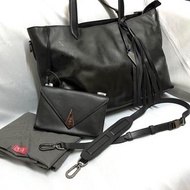 全新 Tumi 真皮 tote bag