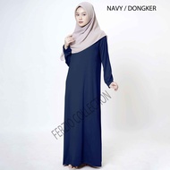 Inner manset gamis polos Lengan panjang standar dan jumbo Dalmis spandek jersey premium quality