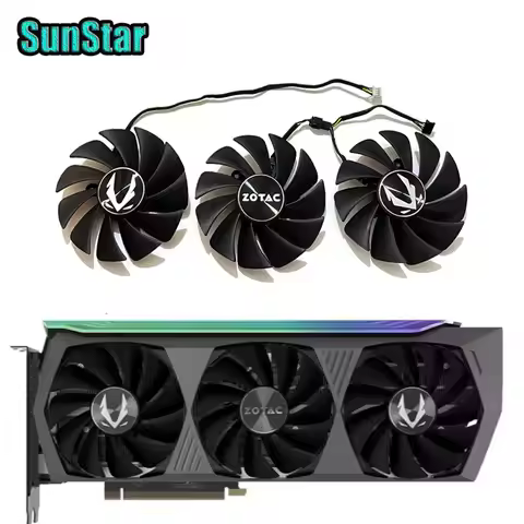 NEW RTX 3070Ti 3080 87MM 4PIN Cooler Fan Replacement GA92S2U For ZOTAC GeForce RTX 3070 Ti 3080 3090