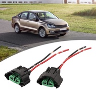 *DELA* 2PCS H8 H11 Bulb Socket Wire  Harness Wiring Holder Car Headlight Fog Lamps