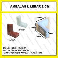 SIKU Plastic Iron Support Angle Trapes L Trapes 2 cm