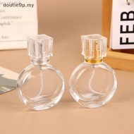 doutie9p.my 25ml Glass Perfume Bottle Transparent Mist  Bottle Empty Perfume Vial Cosmetic Container