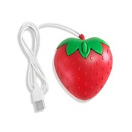 Strawberry Shaped Wired Computer Mouse, Gaming Mouse