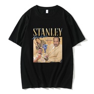 Homage Stanley Hudson Graphic Tshirt Men's Oversized Hip Hop Streetwear Man Funny Tees Men Fashion Casual Loose T Shirt XS-4XL-5XL-6XL