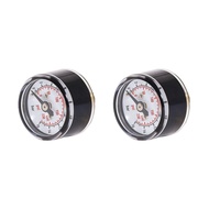 (MEFO) 2X Scuba Diving PCP Air Mini Micro-Pressure Gauge Manometer Manometer 16Bar1/8 NPT Thread
