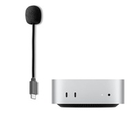 USB Cマイク Mac Mini M4マイク用 MacBook Pro/Air、デスクトップコンピューターType C Boom MIC対応