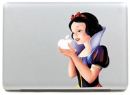 Snow White Vinyl Personality Decal laptop Sticker-