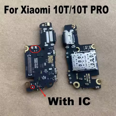 Charge Board For Xiaomi Mi 10T / Mi 10T Pro USB Charging Port Flex Cable With Quick Charging IC Conn