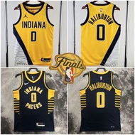 夏利保頓 Tyrese Haliburton (下單送NBA Finals總决賽章) 印第安納溜馬 Indiana Pacers 0號 – Nike NBA 熱壓 球迷版 球衣 Swingman Je