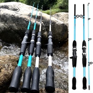 【Hot sale】GHOTDA 1.8m 1.5m 2 section baitcasting fishing rod travel ultra light casting spinning lur